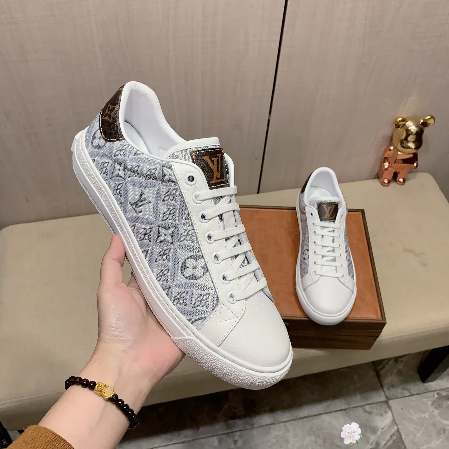 Men's Men's Shoes 💰400💰💰🎩🎩[Lightning][Lightning] "Lv*" Latest•hot style casual shoes, top brand [Seduce] luxury~purchase, top~quality. [Strong] The upper is made of imported breathable fabric with cowhide material ➕ breathable sheepskin feet (•) and fine workmanship. Original stylish and stylish soft rubber wear-resistant and non-slip outsole, light and comfortable on the feet, the real thing looks better when photographed, 0128: code: 38-44, 2️⃣ colors selected